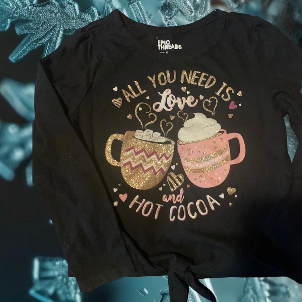 Girls Long Sleeved Tee Shirt